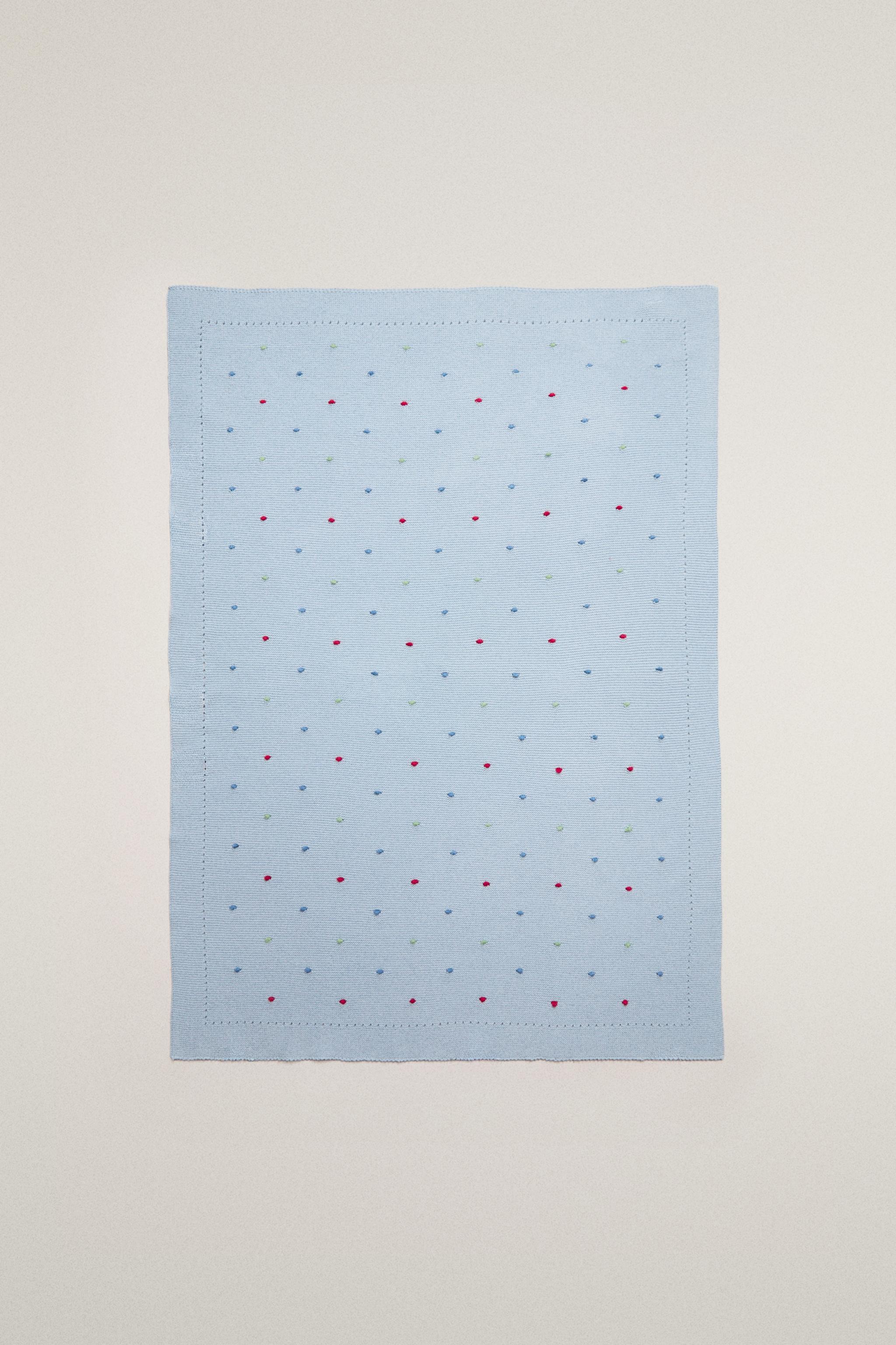 COUVERTURE ENFANT À POIS